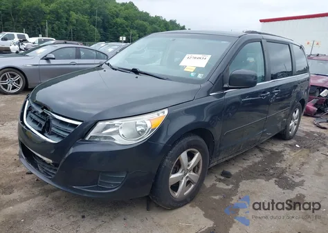 2011 Volkswagen Routan Sel z USA, uszkodzony, nr VIN 2V4RW5DG8BR804720